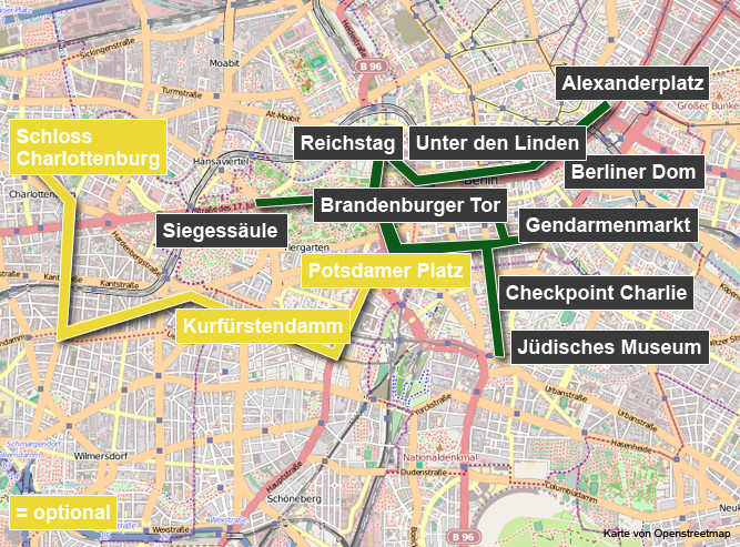 Taxi Acksteiner Rundfahrt Berlin